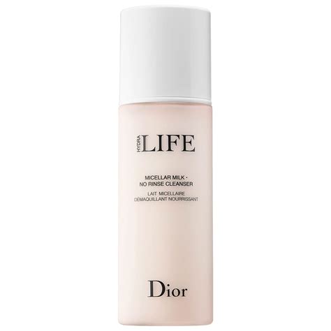 dior hydra life micellar milk ingredients|dior hydra cotton pads.